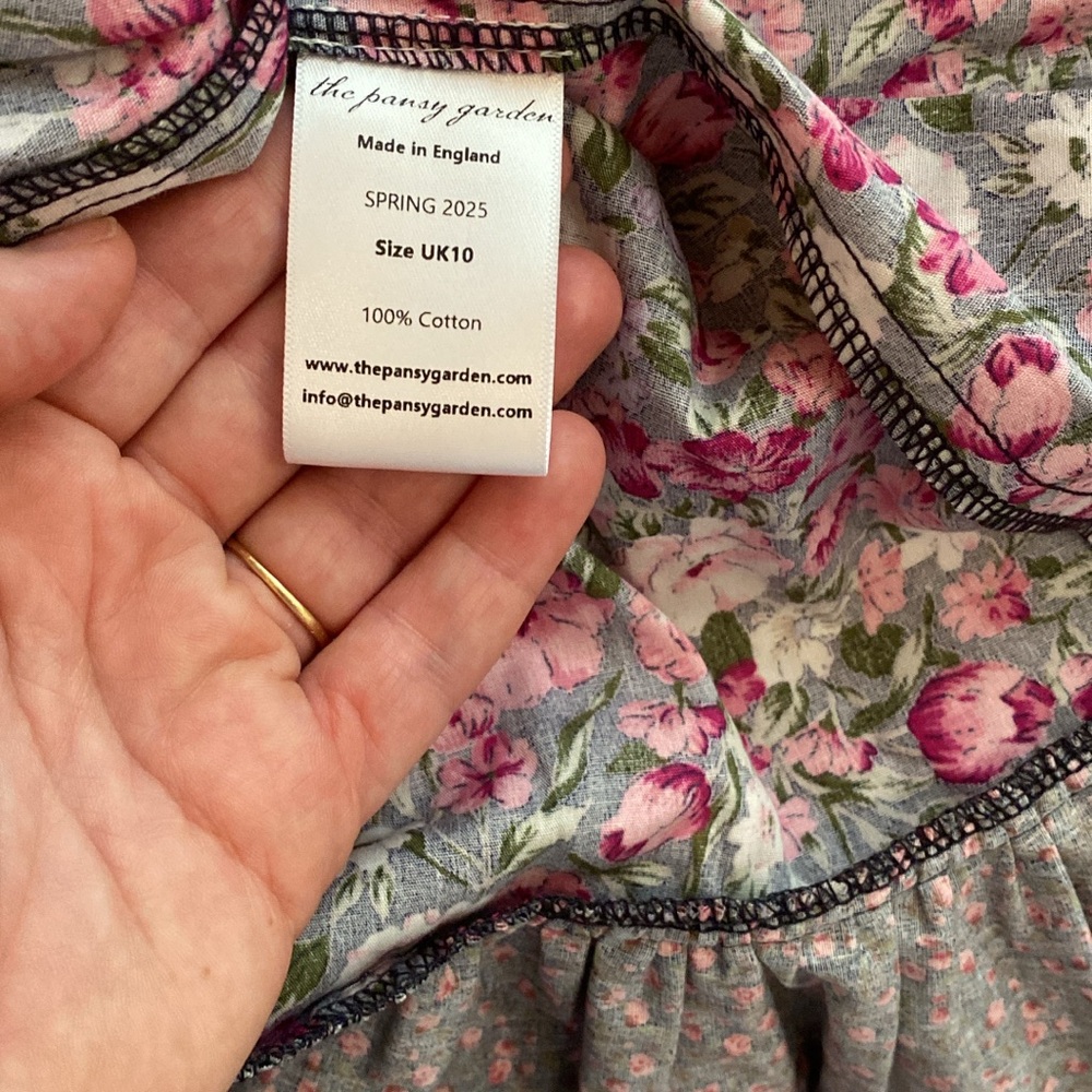 Handmade Floral Dress - Picture 2 of 6